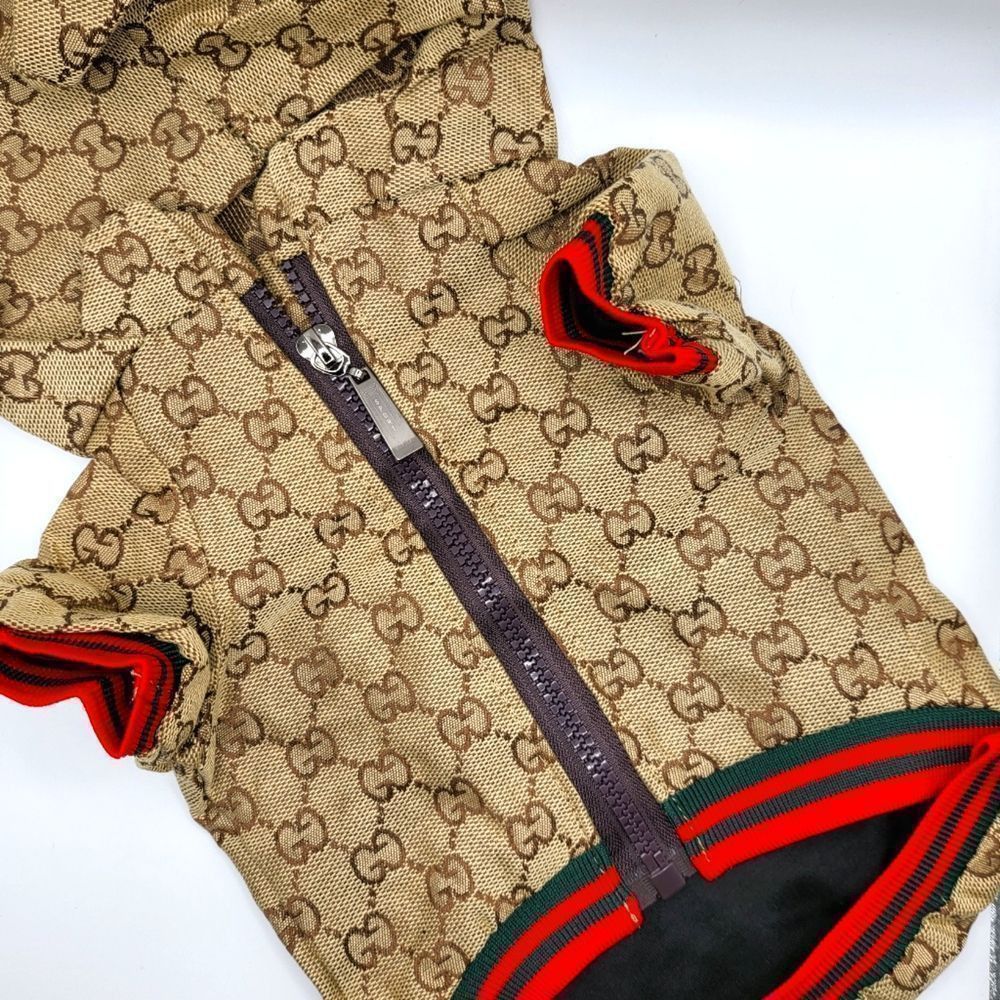 NWT Dog Jacket Small Breed Dogs Little Dogs Zip Front Cuff Logo Pet Gift Dog Mom